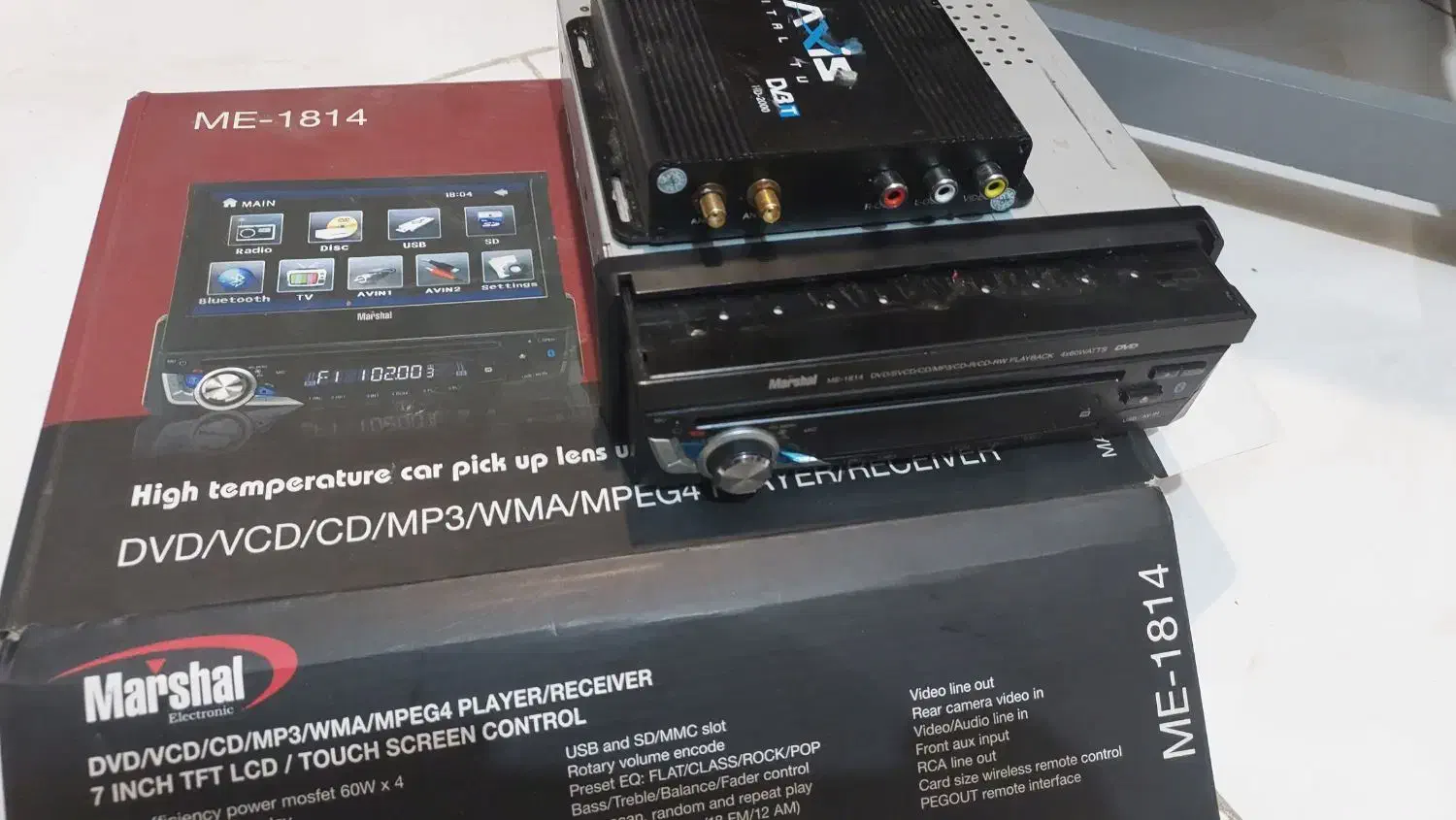 پخش خودرو مارشال مانیتور دار|قطعات یدکی و لوازم جانبی|تهران, جیحون|دیوار