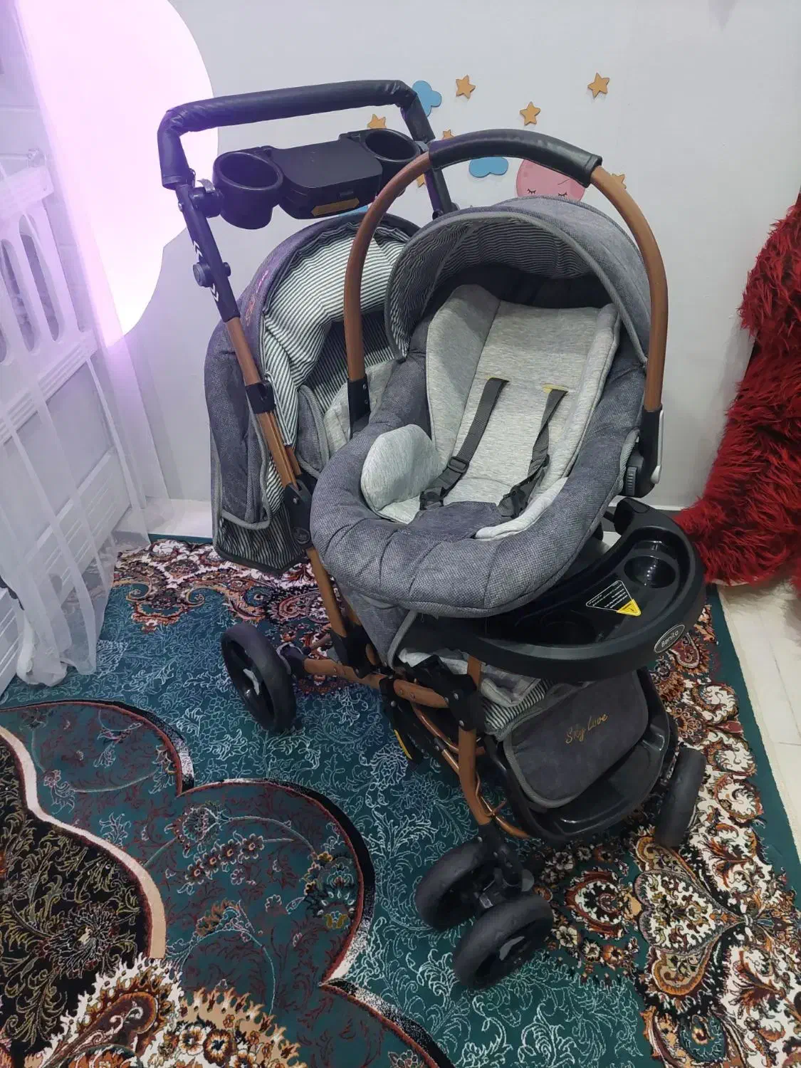 کریر و کالسکه دلیجان|کالسکه و لوازم جانبی|پرند, فاز ۲|دیوار