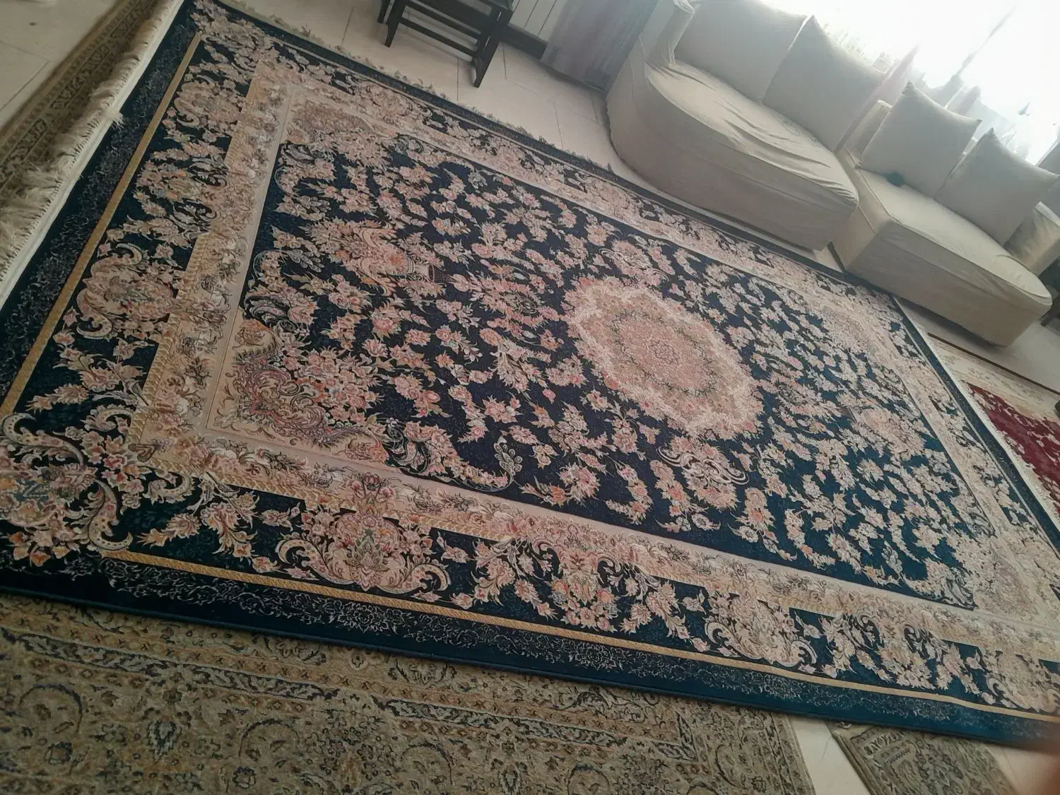 فرش ۹متری نو نو اصلا استفاده نشده|فرش|پردیس, فاز ۸|دیوار