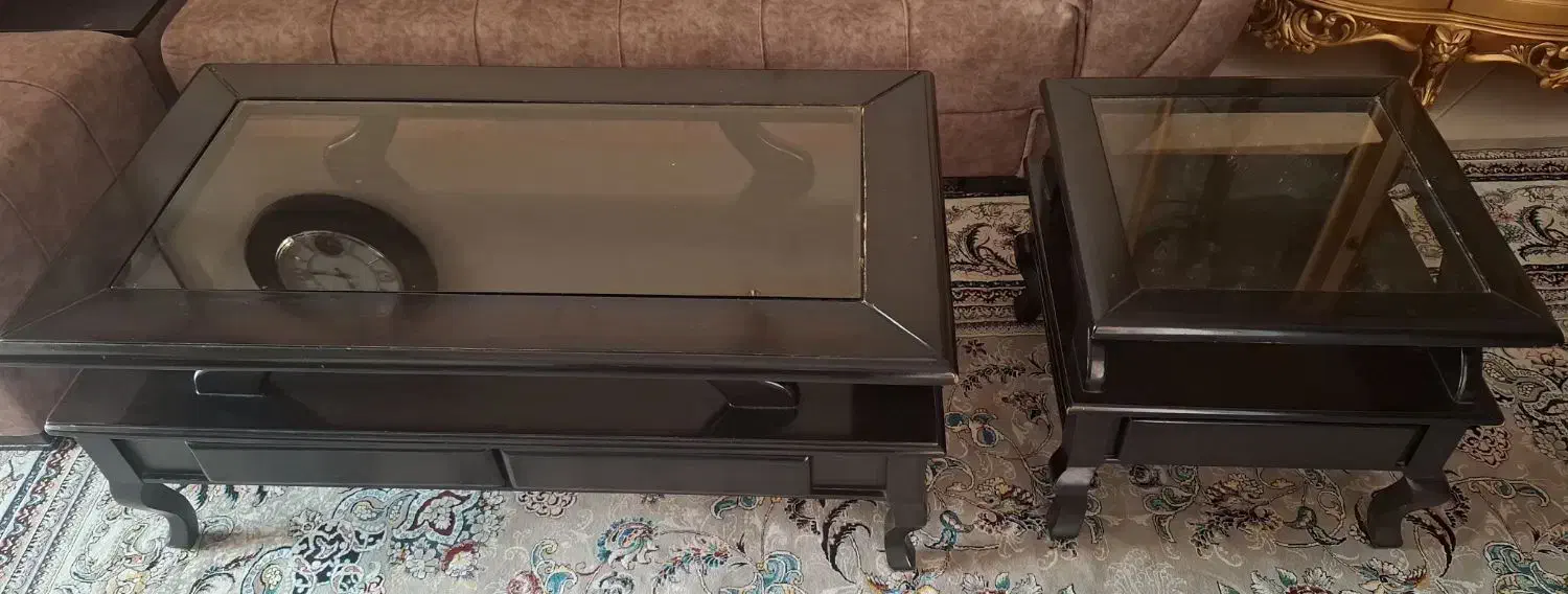 میز جلو مبلی همراه با عسلی|مبلمان خانگی و میز عسلی|پاکدشت, پاکدشت (مامازند)|دیوار