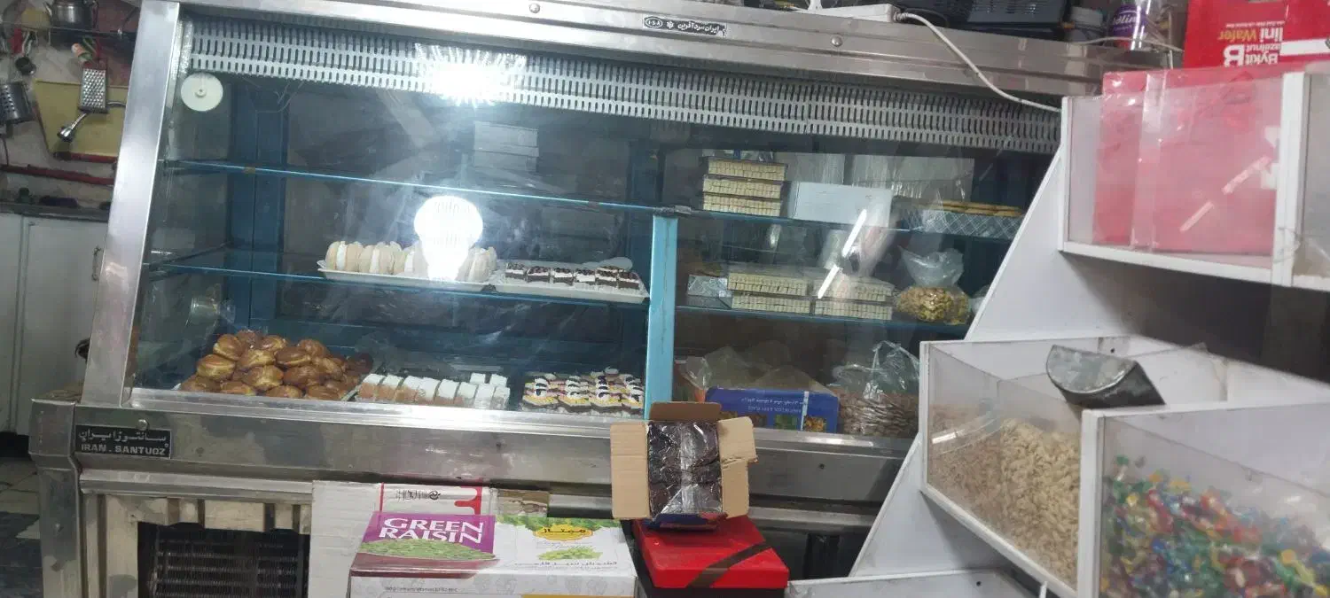 یخچال دانفوس آلمانی واستندmdf|فروشگاه و مغازه|ری, دیلمان|دیوار