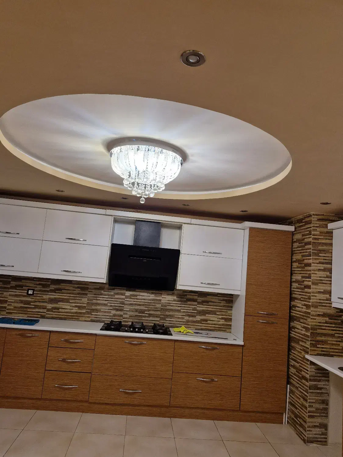 لوستر سقفی ۳ حالته لوکس ریموت دار و فلش خور|لوستر و چراغ آویز|اردبیل, |دیوار