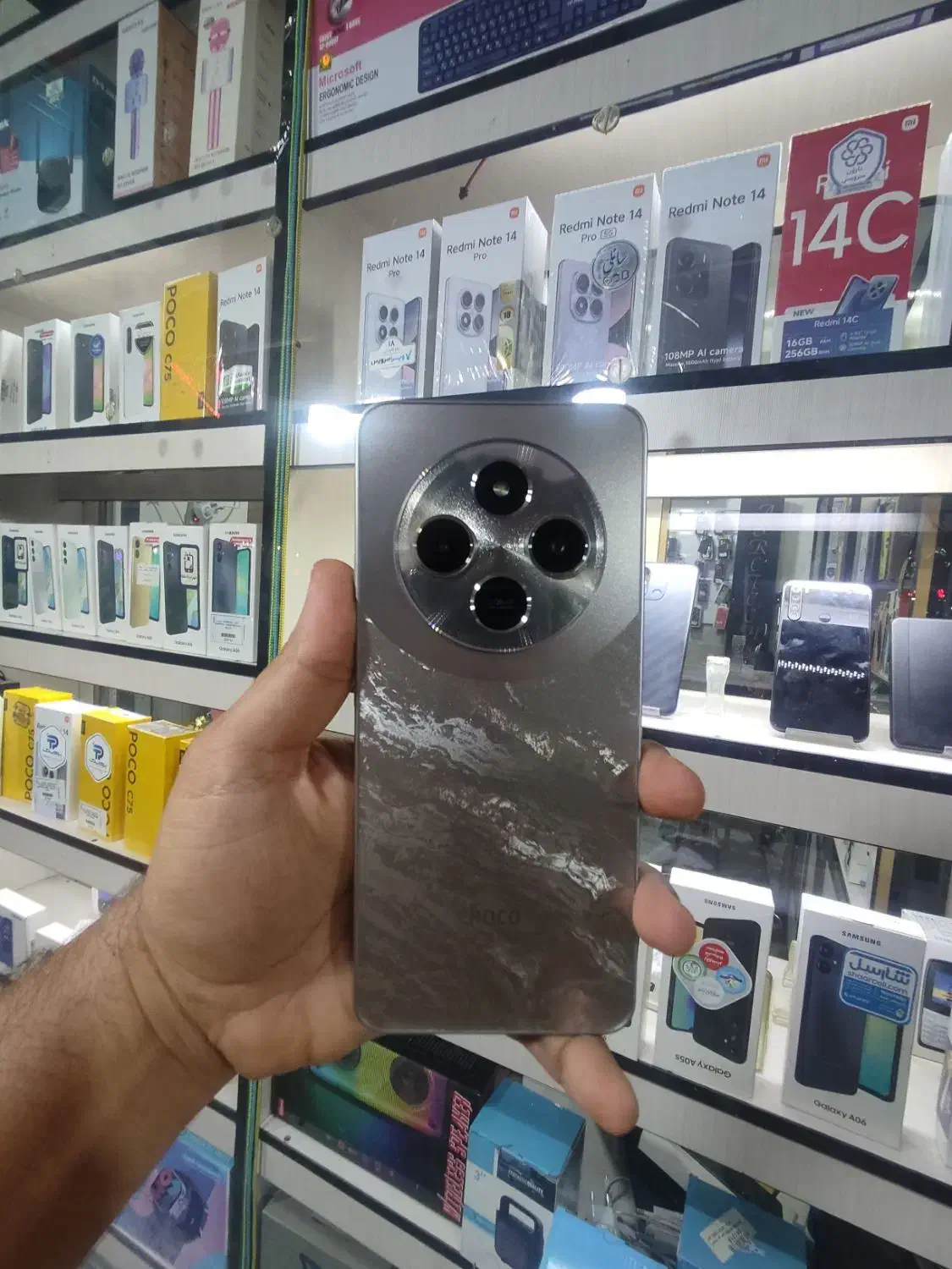 شیائومی Poco C75 256 رام 8+8. موبایل تکنو|موبایل|نظرآباد, نظرآباد|دیوار