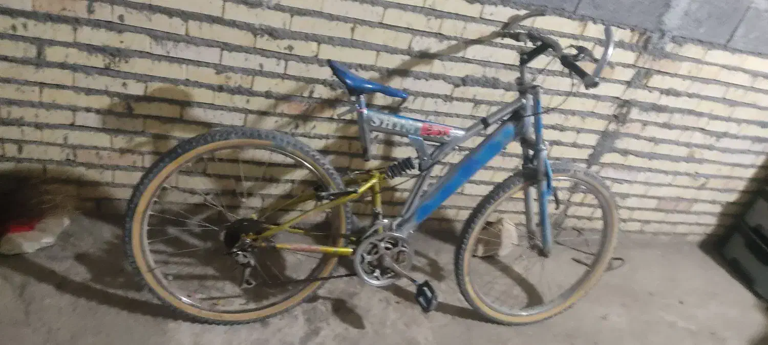 دوچرخه 26بدنه استیل دنده دار به فروش می رسد|دوچرخه، اسکیت، اسکوتر|جوانرود, |دیوار