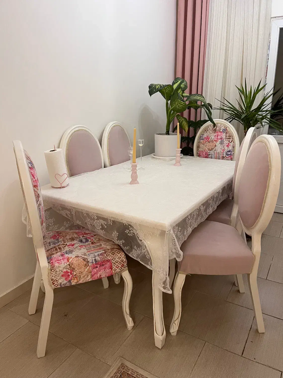 مبل ۷نفره و میزنهار خوری ۶نفره|مبلمان خانگی و میز عسلی|محمدیه-قزوین, |دیوار