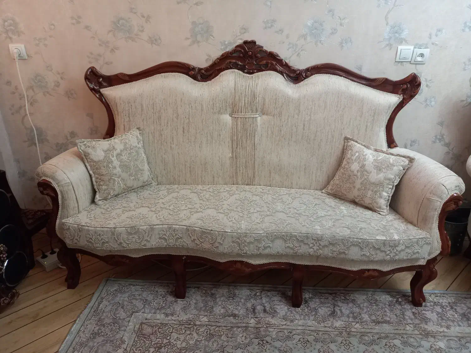 یک دست مبل استیل ۷ نفره|مبلمان خانگی و میز عسلی|ورامین, ورامین|دیوار