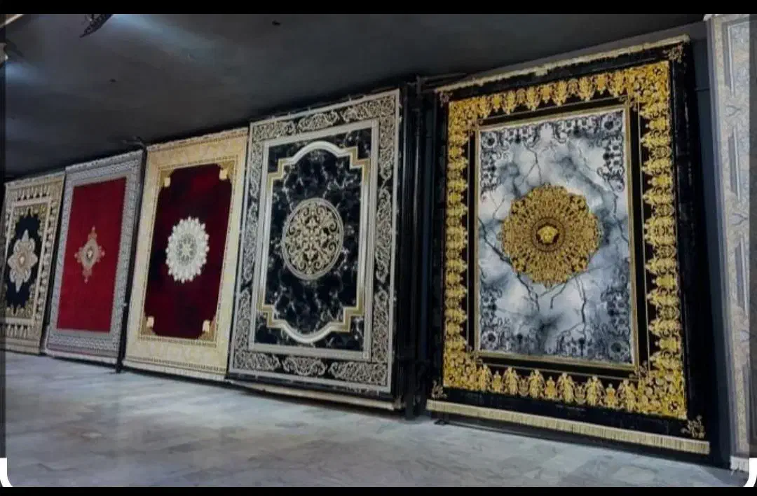 فرش++ طراحی قجری مد روز با تخفیف تولیدی آقای کارگر|فرش|بوشهر, |دیوار