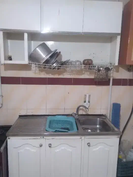 کابینت آبچکان وظزفشویی با سینک وشیرآب|آب‌چکان و نظم‌دهنده ظروف|زنجان, |دیوار