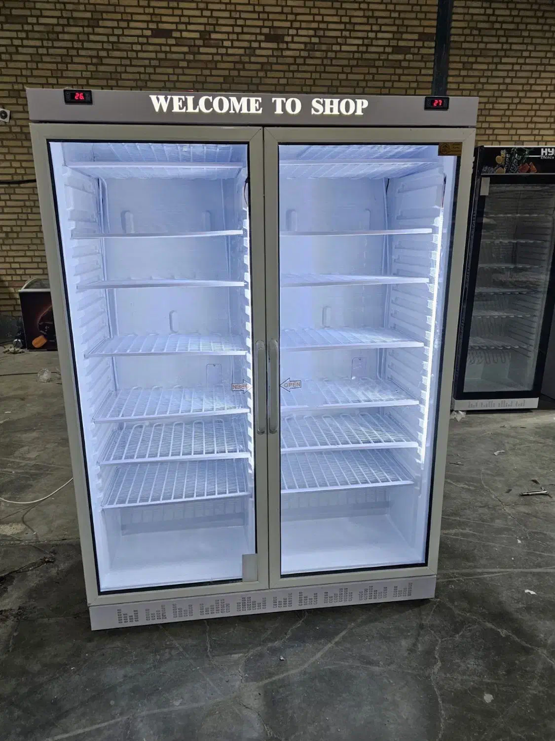 فریزر استیکر مشکی|فروشگاه و مغازه|بم, |دیوار