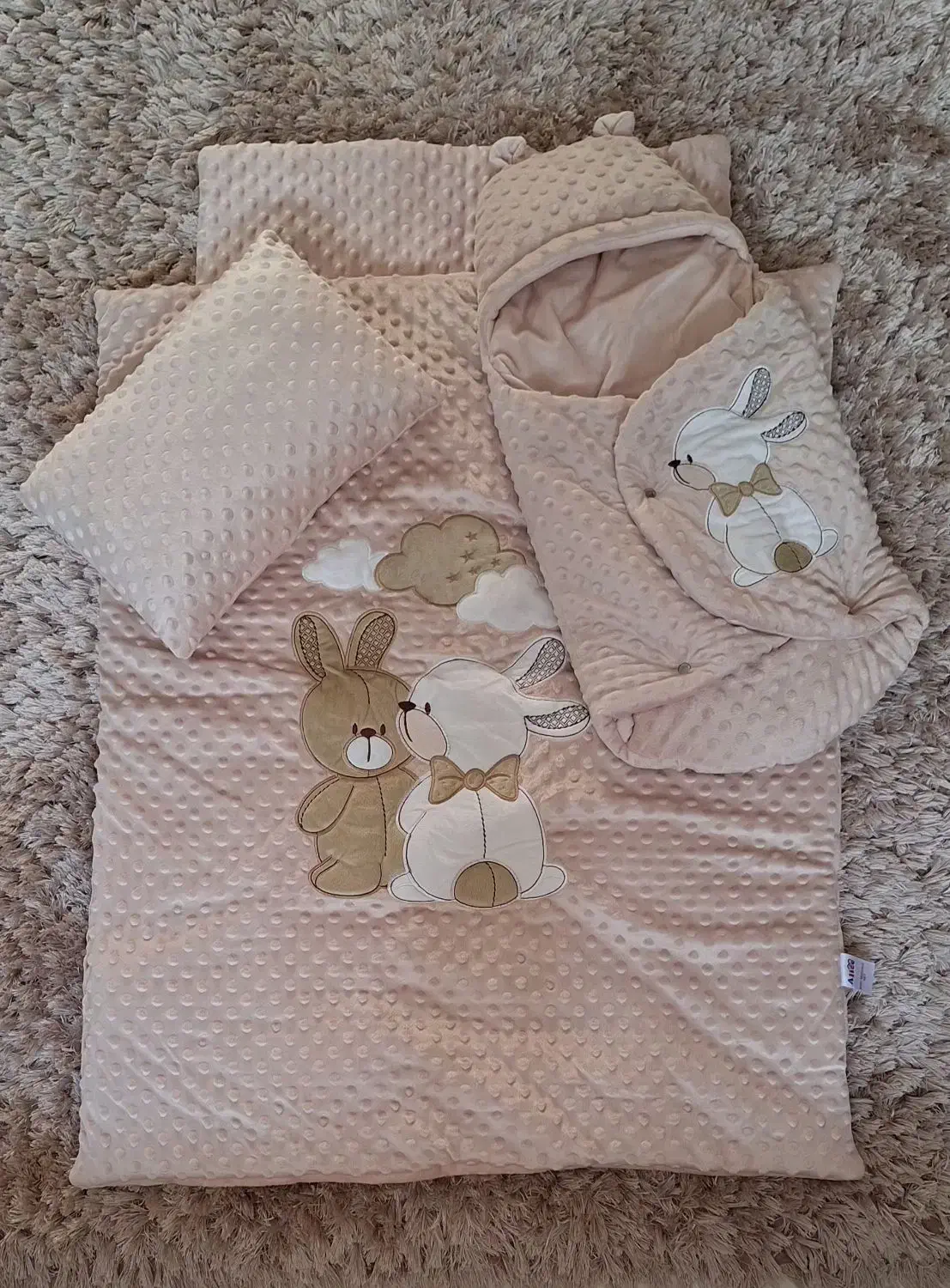 سرویس خواب نوزادی مخمل|اسباب و اثاث بچه|اصفهان, گرکان|دیوار