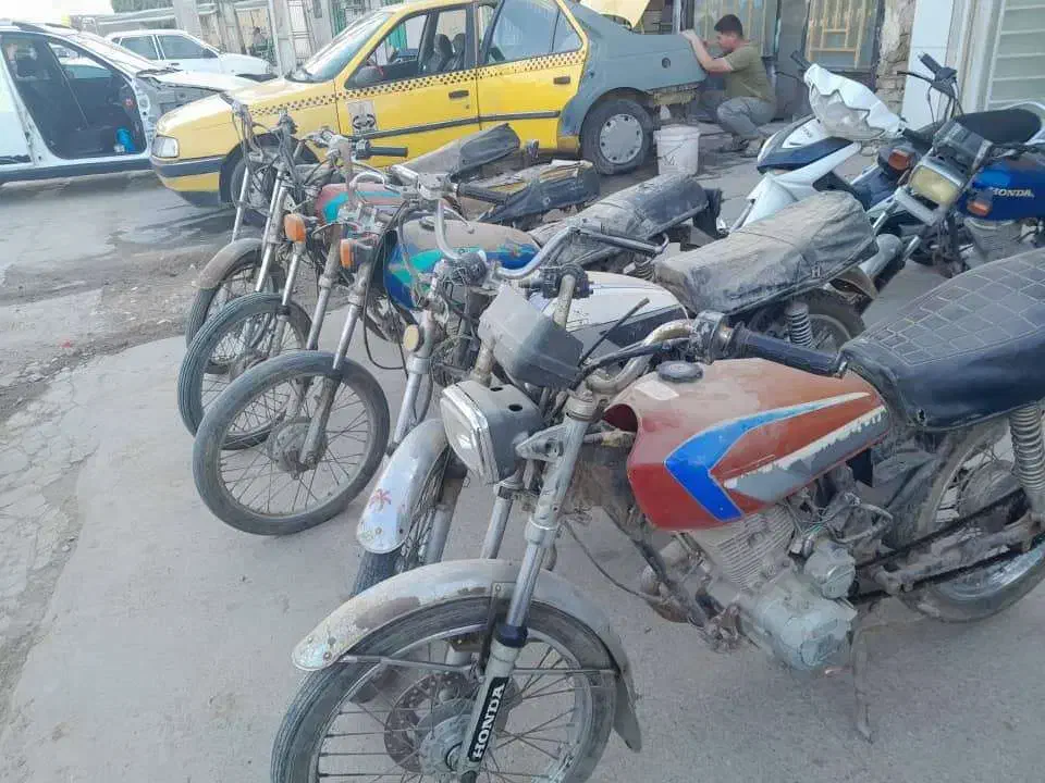 9 دستگاه موتور مزایده با قیمت مناسب (یکجا)|موتورسیکلت|کلاله, |دیوار