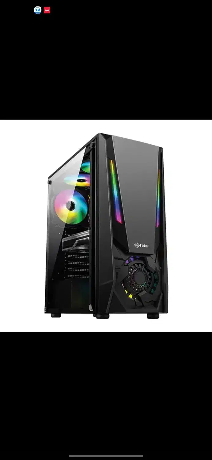 قاب کیس گیمینگ و فن خنند کننده cpu|قطعات و لوازم جانبی رایانه|رشت, سعدی (تختی)|دیوار