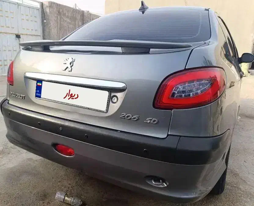 پژو ۲۰۶ صندوقدار sd فول اپشن v9|خودرو سواری و وانت|کوخرد هرنگ, |دیوار