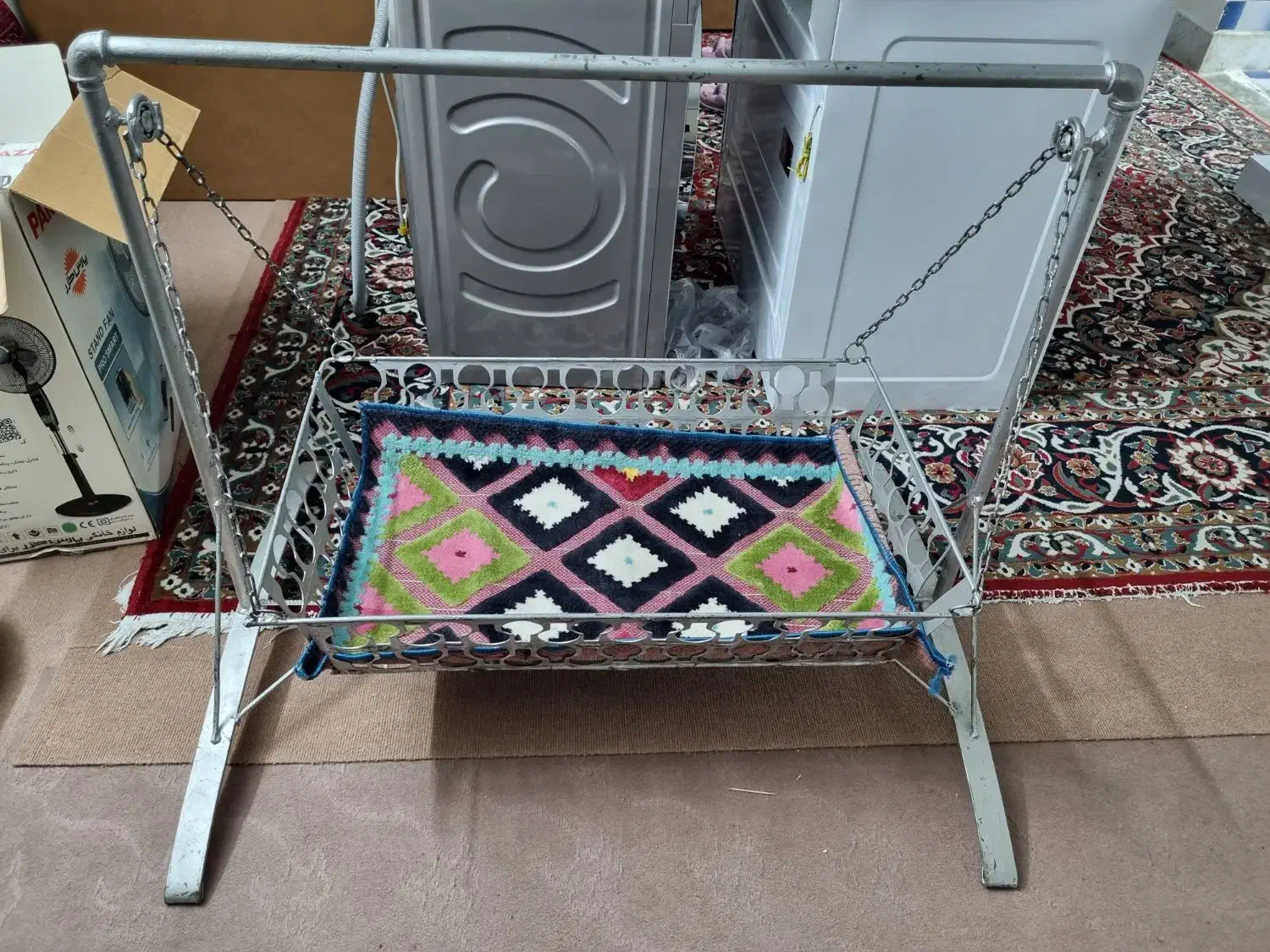 گهواره فلزی|اسباب و اثاث بچه|گنبد کاووس, |دیوار