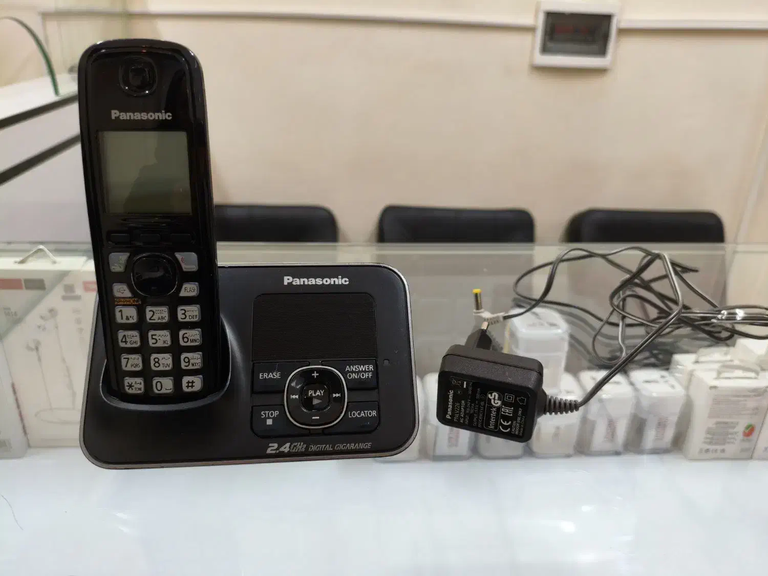 تلفن بی سیم منشی دار پاناسونیک|تلفن رومیزی|تهران, صادقیه|دیوار