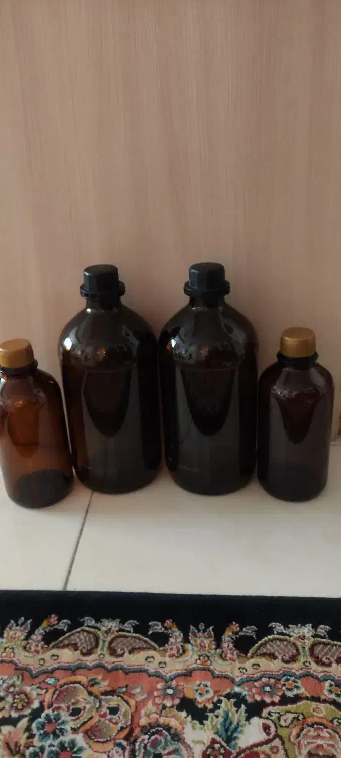 بطری شیشه ای تیره|ظروف نگهدارنده، پلاستیکی، یکبارمصرف|کرج, شاهینویلا|دیوار