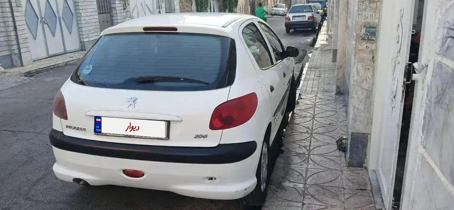 پژو ۲۰۶ مدل ۹۸ تیپ۲ موتور tu3|خودرو سواری و وانت|کرج, حصارک پایین|دیوار
