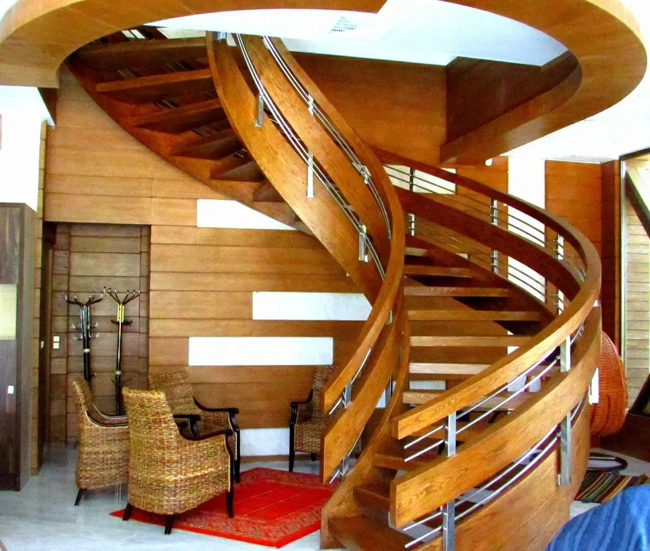 نرده پله پیچ لوکس|مصالح و تجهیزات ساختمان|اصفهان, فردوان|دیوار