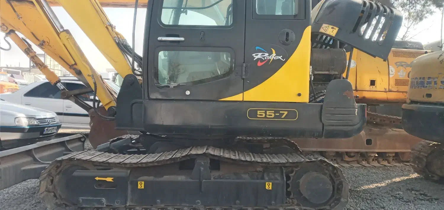 مینی بیل هیوندا R55|خودرو سنگین|باسمنج, |دیوار