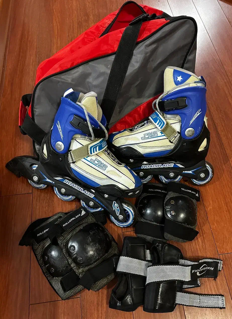 ست اسکیت حرفه ای سایز ۳۶-۳۹|دوچرخه، اسکیت، اسکوتر|گنبد کاووس, |دیوار