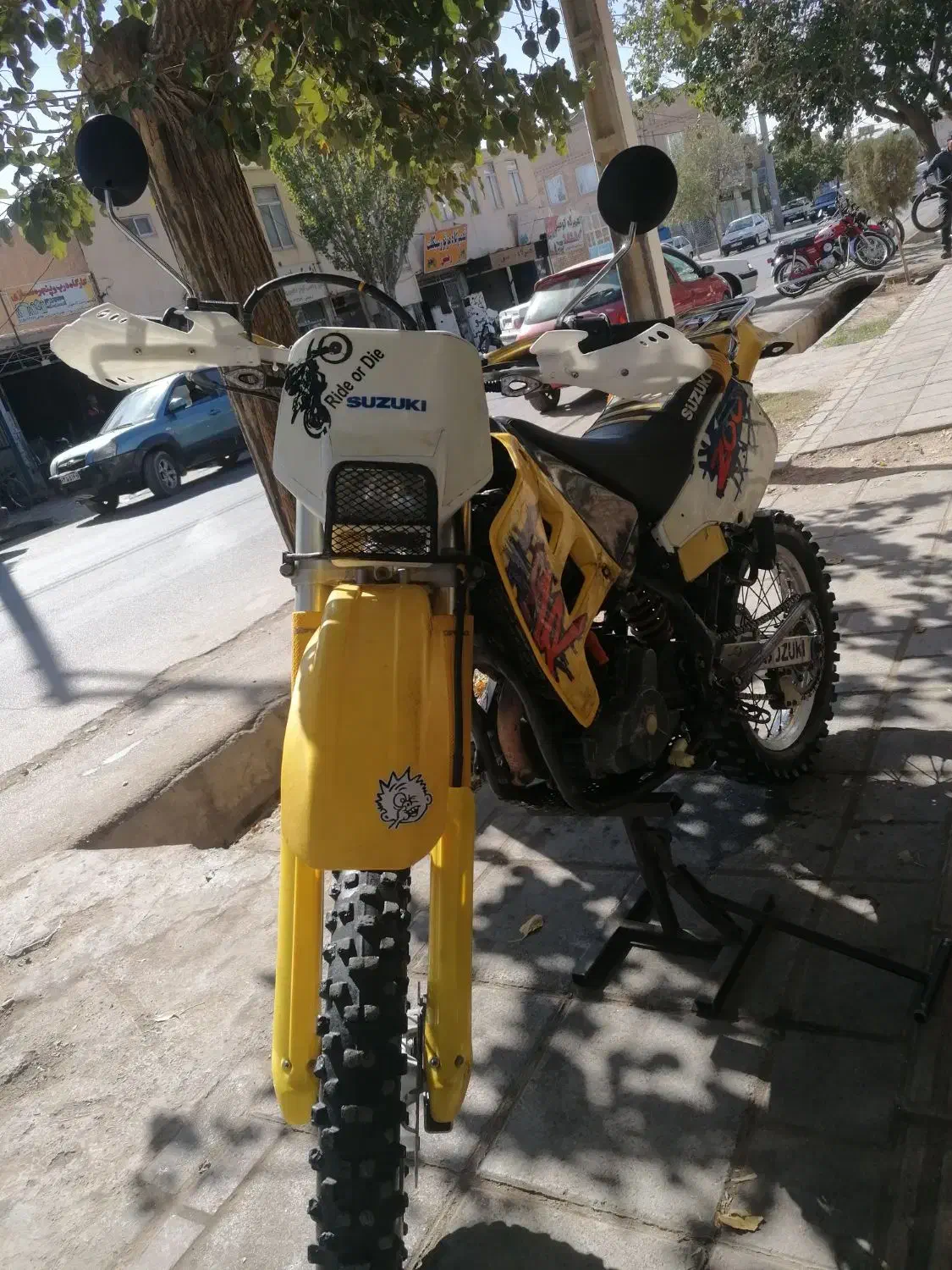 موتور تریل با انجین ان اس 200|موتورسیکلت|مشهد, نوید|دیوار