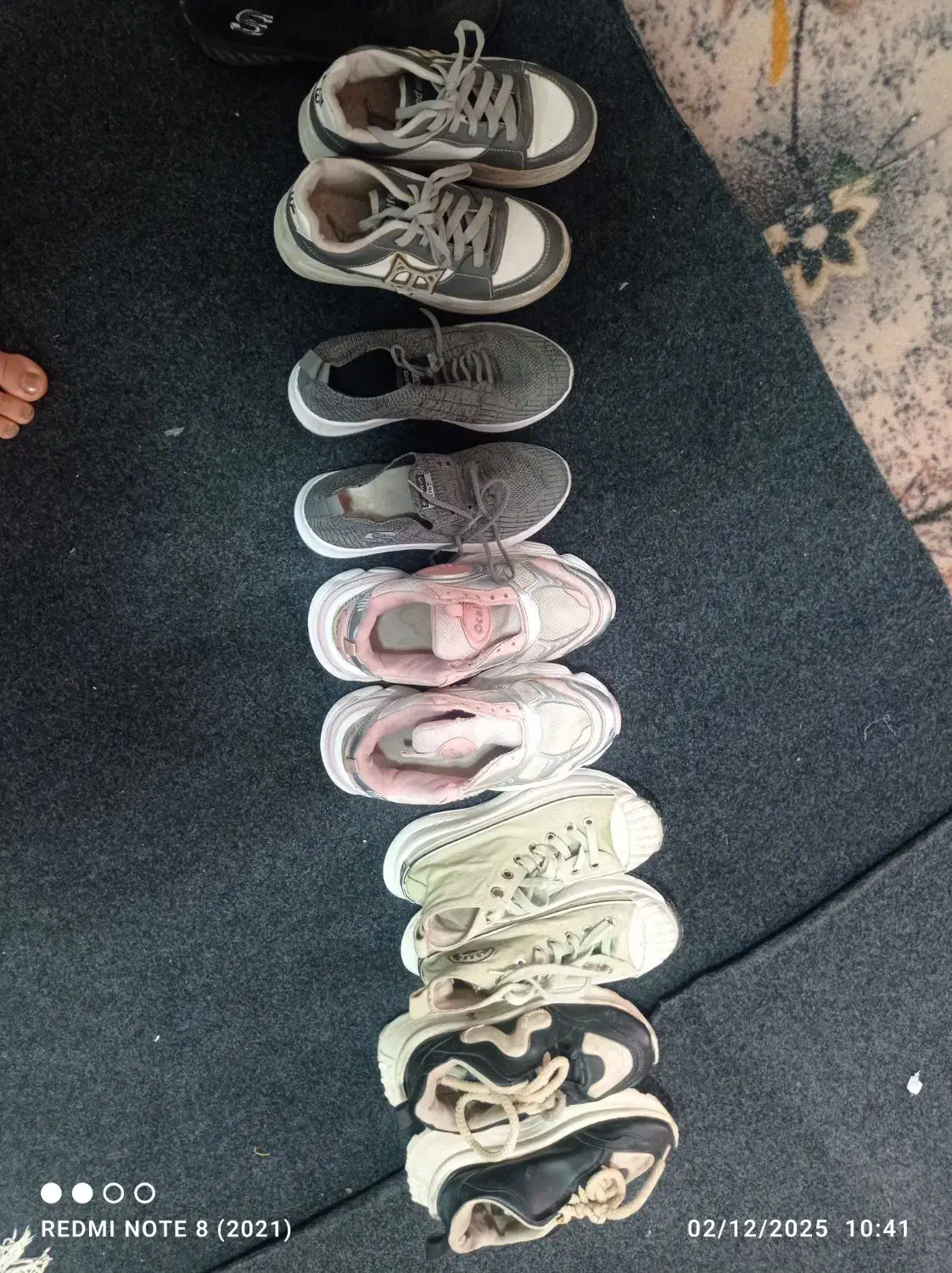 کفش درحدنو دخترانه|کیف، کفش، کمربند|گتوند, |دیوار