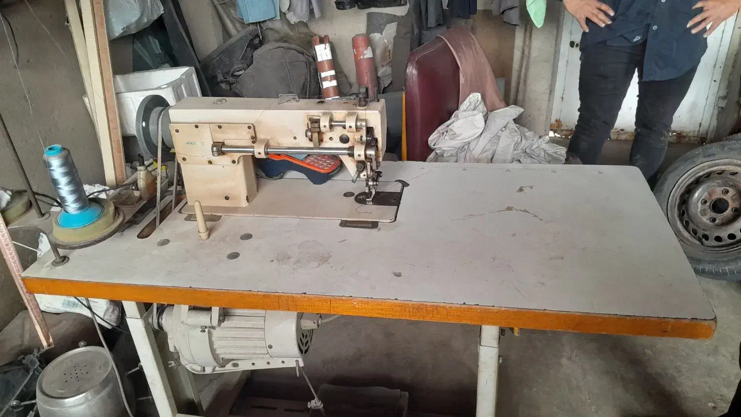 چرخ خیاطی صنعتی برند زوجی|چرخ خیاطی و ریسندگی|رشت, فرزانه|دیوار