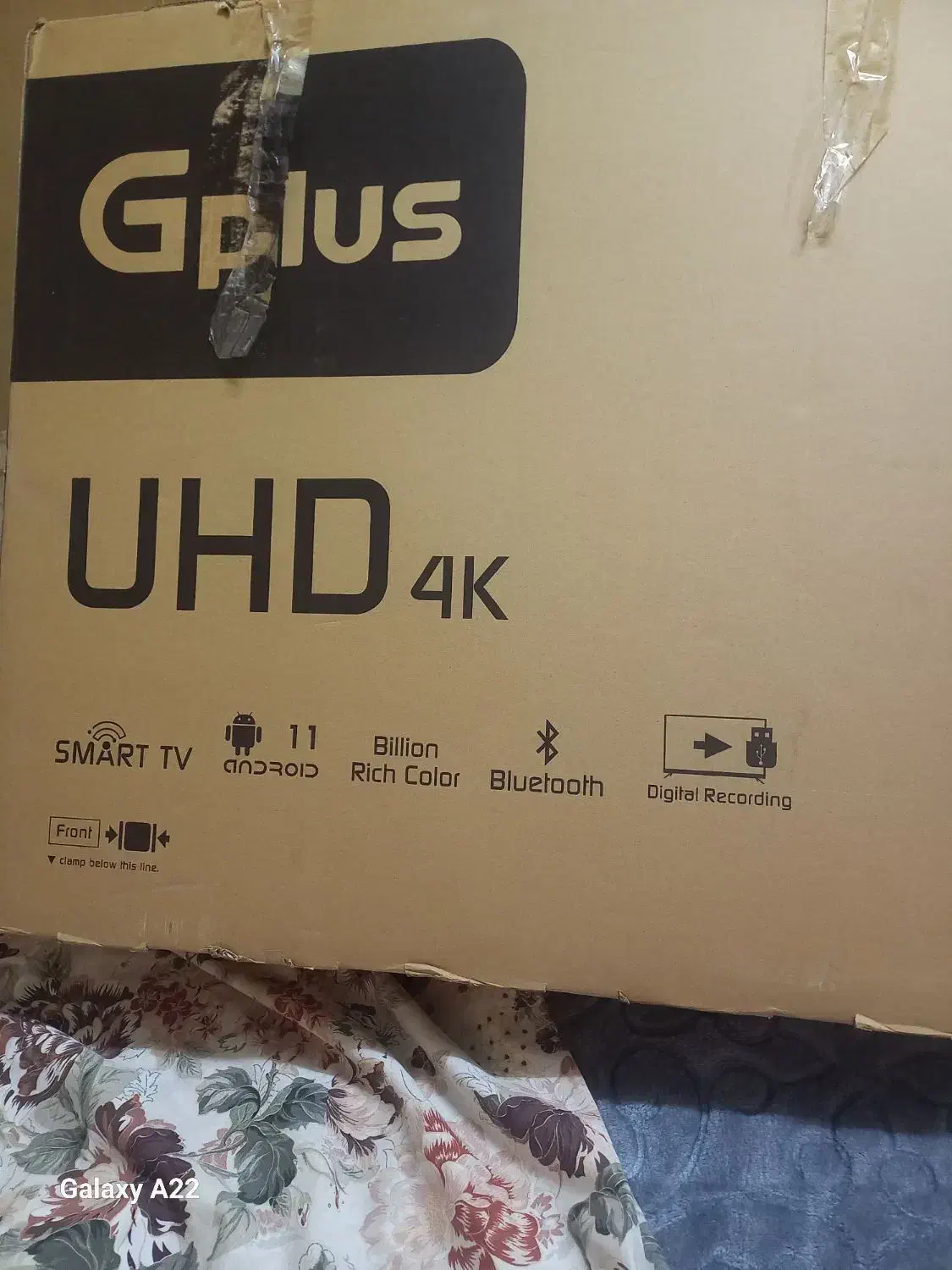 تلویزیون ۵۰ اینچ جی پلاس|تلویزیون و پروژکتور|اصفهان, وحید|دیوار