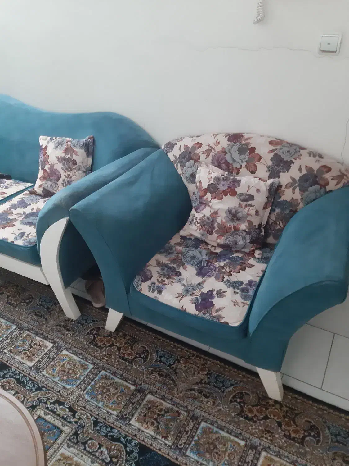 مبل راحتی ۷ نفره|مبلمان خانگی و میز عسلی|تهران, گرگان|دیوار