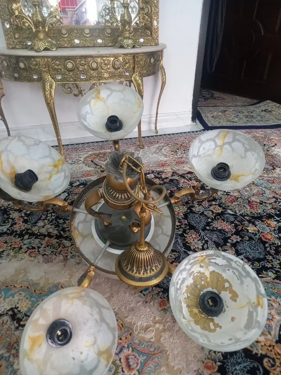 یه جفت لوستر|لوستر و چراغ آویز|اراک, |دیوار