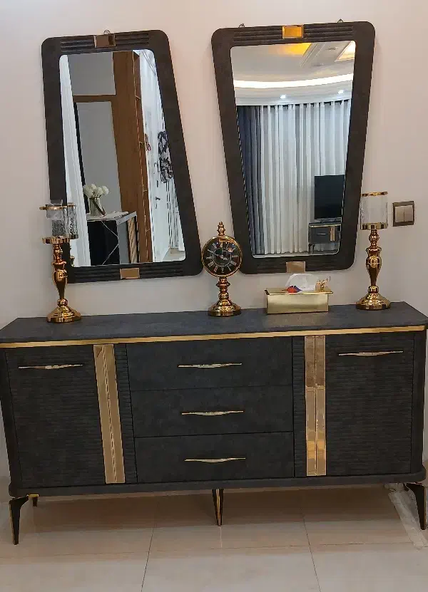 آیینه کنسول و میز تی وی|بوفه، ویترین، کنسول|بروجرد, |دیوار