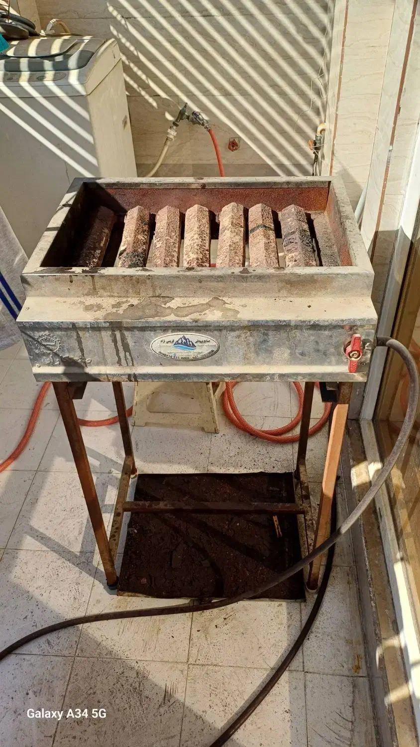 کباب پز استیل|اجاق گاز و لوازم برقی پخت‌وپز|اهواز, منازل کارون|دیوار