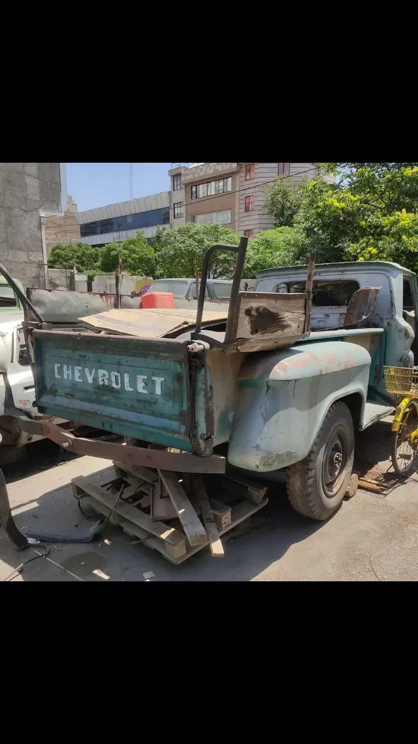 شورلت کاستوم وانت۱۹۶۰ اپاچی|خودرو کلاسیک|تهران, سعادت‌آباد|دیوار