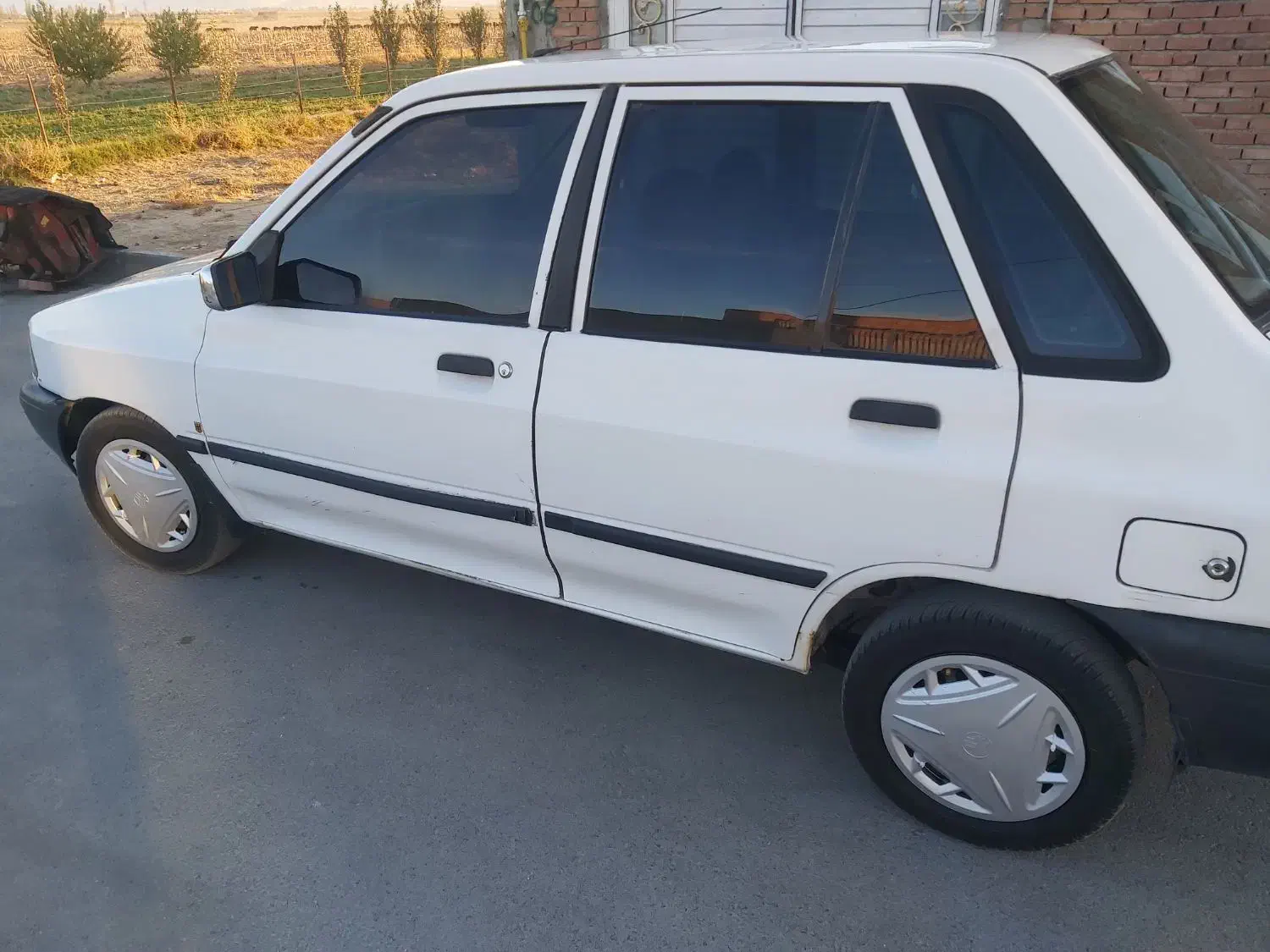 پراید مدل 83دو تیکه رنگ|خودرو سواری و وانت|نقده, |دیوار