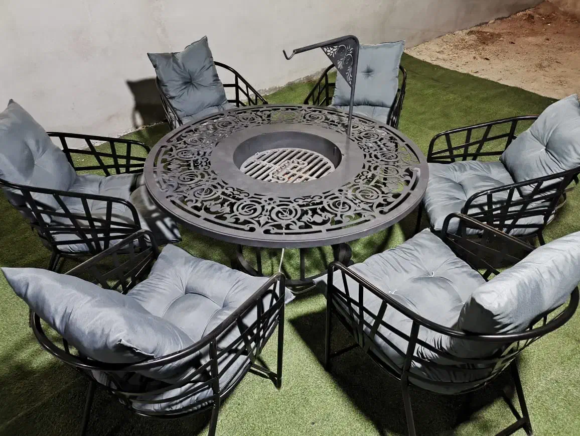 صندلی کافه، رستوران/صندلی باغی با آتشدان/طرح دالاس|صندلی و نیمکت|کرج, برغان|دیوار