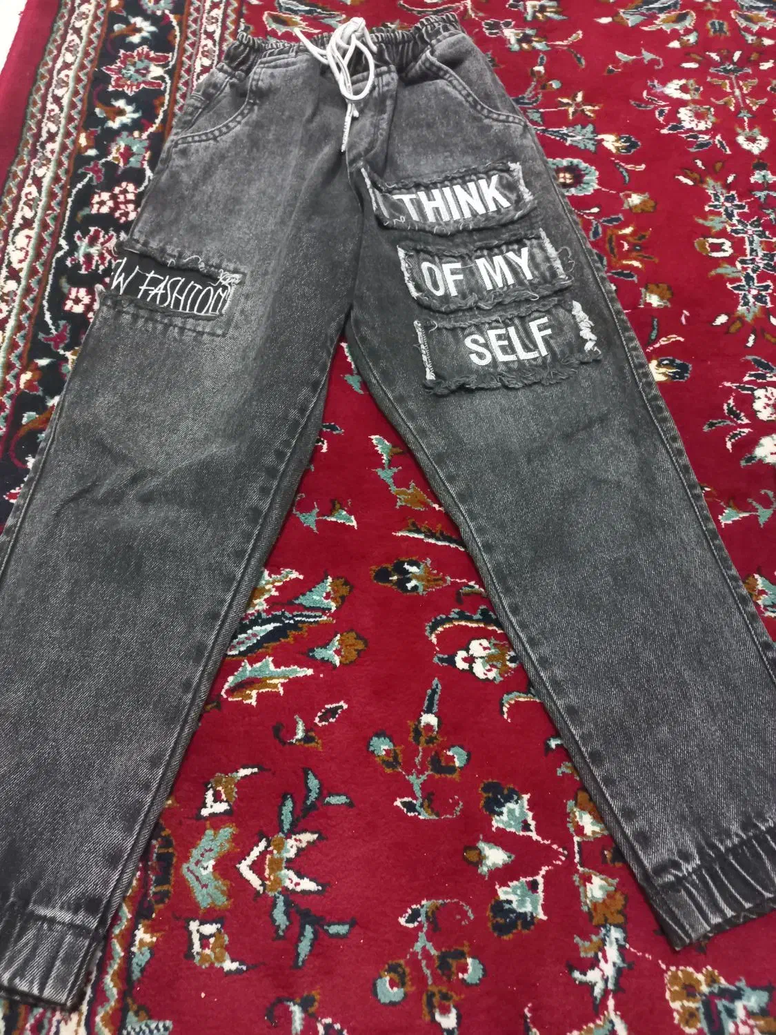 شلوار لی اسپرت دخترانه و پسرانه|لباس|قم, لسانی|دیوار