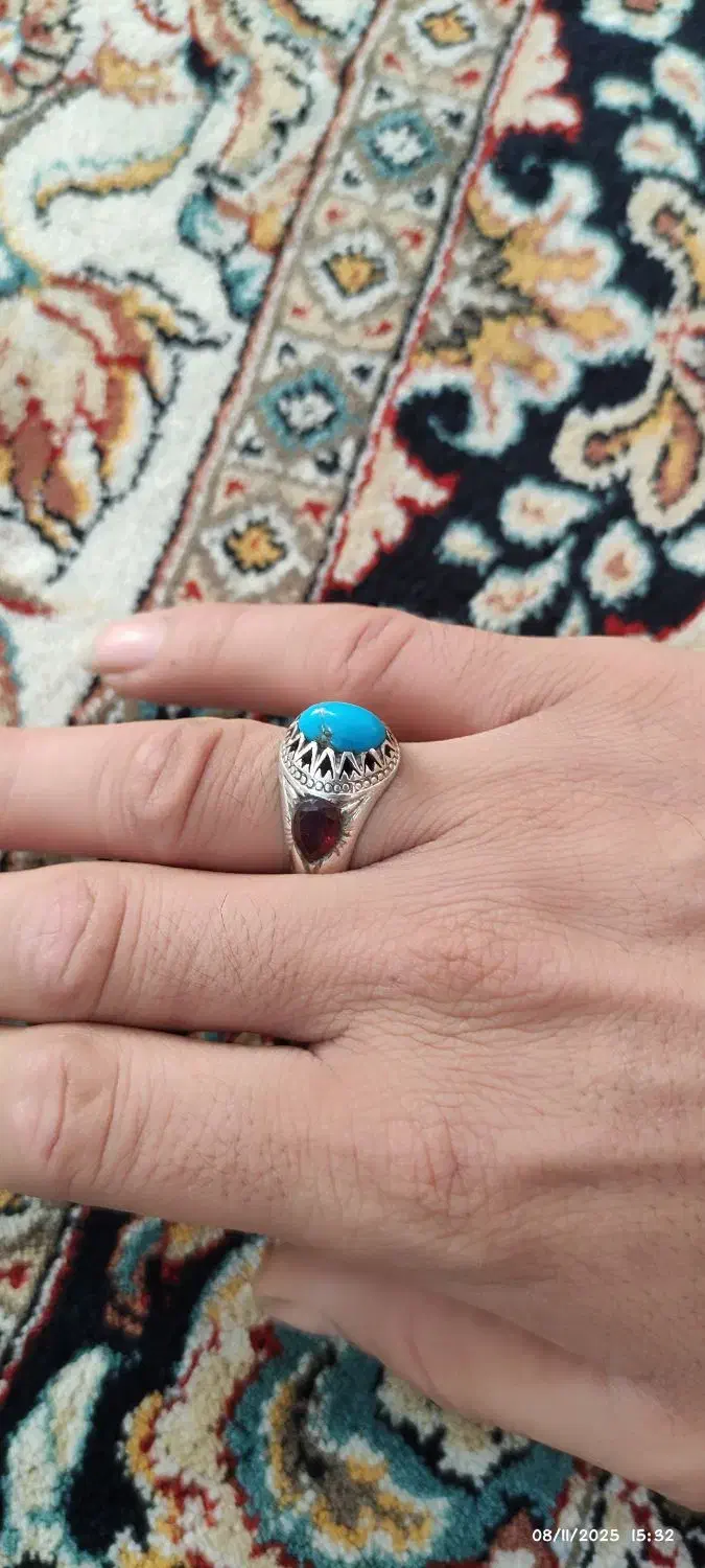 انگشتر فیروزه|جواهرات|گنبد کاووس, |دیوار