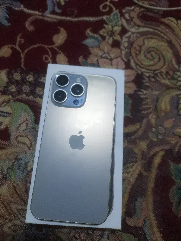 ایفون 15پرومکس حافظش ۲۸۶گیگ رام ۸|موبایل|سیاهکل, |دیوار