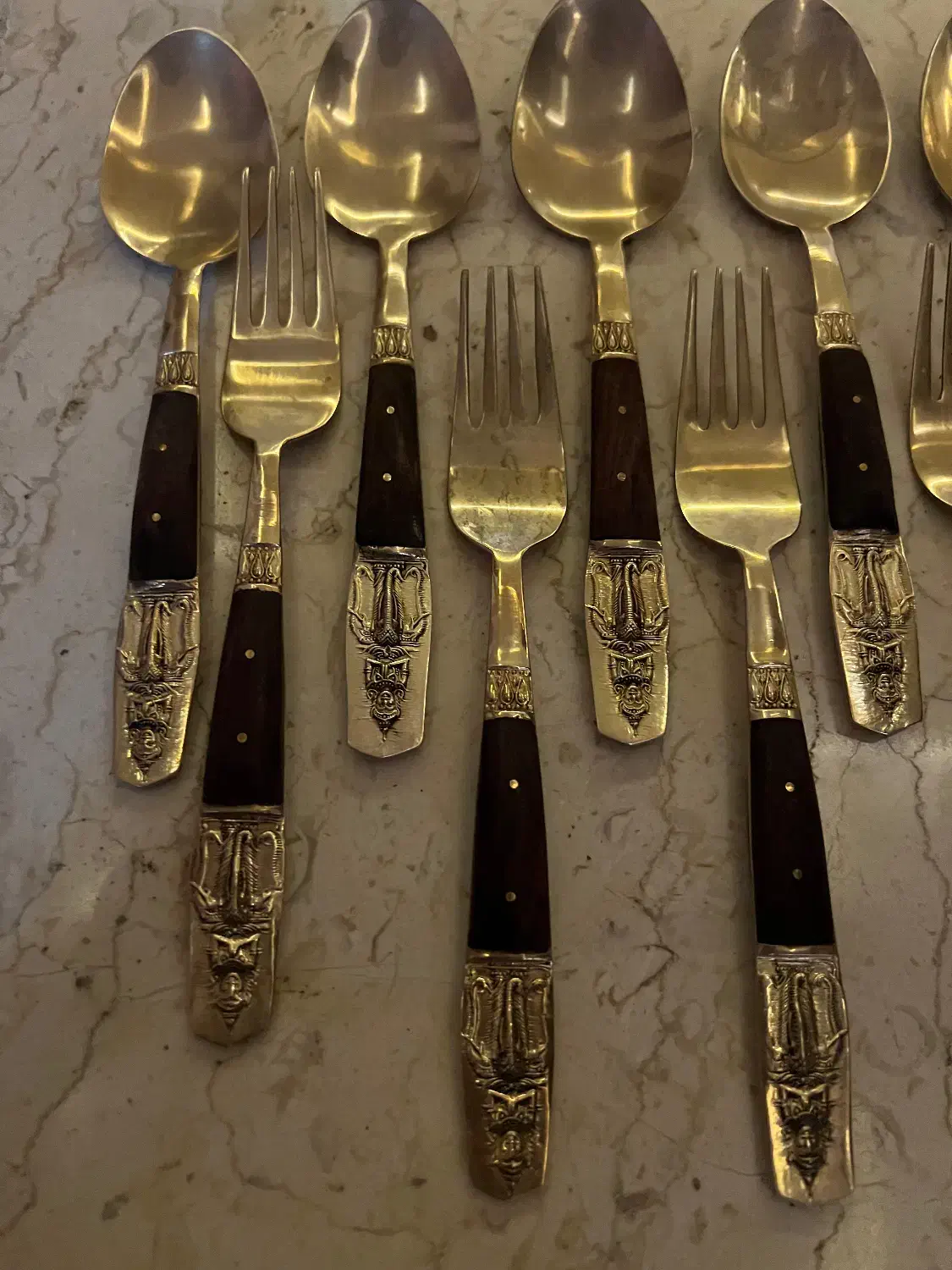 فرانسه ویکتوریا قدیمی قاشق انتیک|ظروف سرو و پذیرایی|قم, باغ پنبه|دیوار