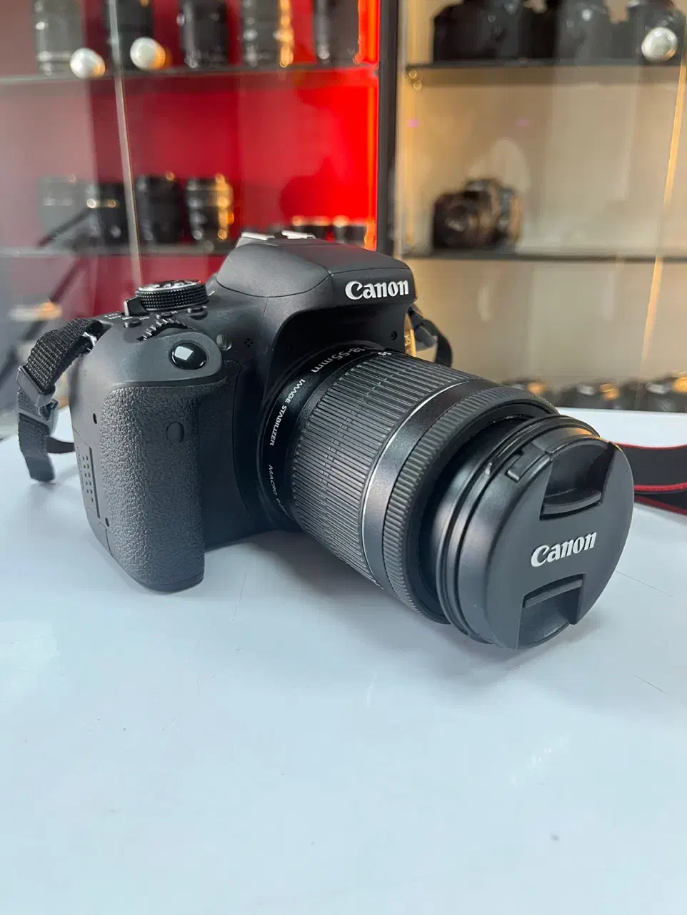 دوربین کنون Canon 750d +18-55mm قیمت شگفت انگیز|دوربین عکاسی و فیلم‌برداری|کرج, گلشهر|دیوار