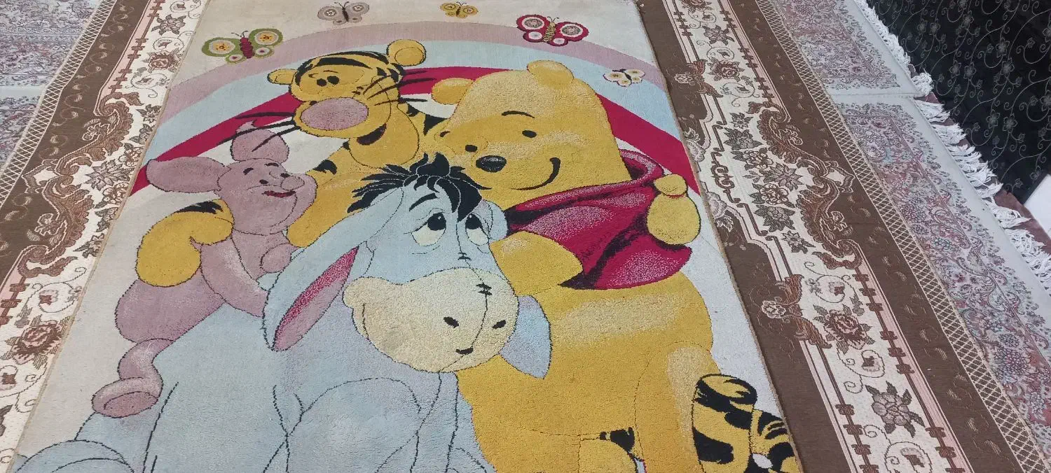 گلیم فرش اتاق کودک|گلیم، جاجیم، گبه|قم, آذر (نکویی)|دیوار