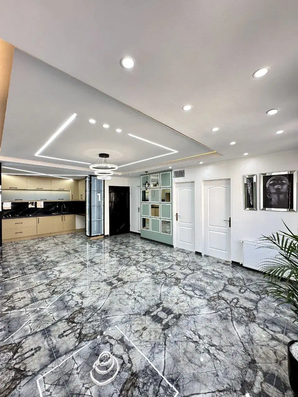 80متر/سالن پرده خور/فول امکانات|پیشفروش املاک|تهران, گلستان (شهرک راه آهن)|دیوار