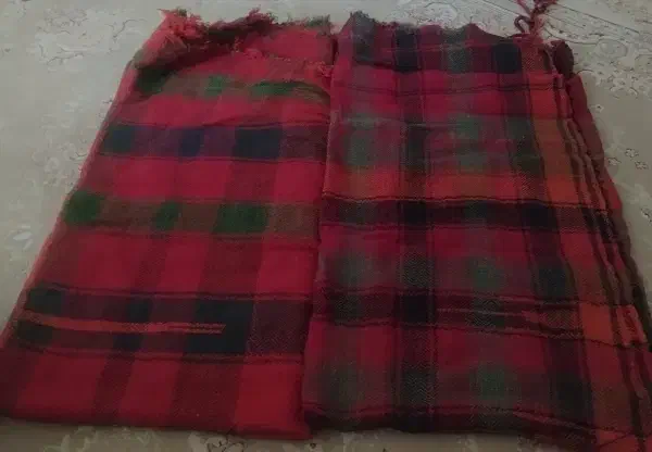 دو عدد موج دستباف|گلیم، جاجیم، گبه|کرمانشاه, |دیوار