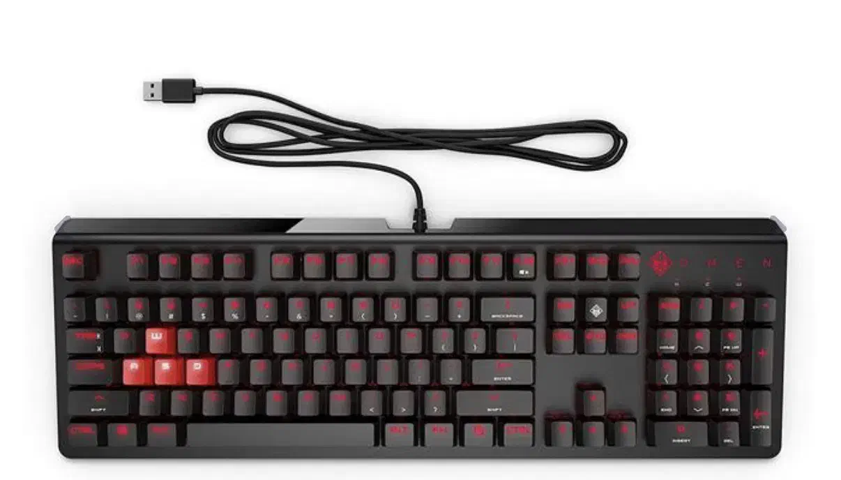 کیبورد مکانیکال HP omen|قطعات و لوازم جانبی رایانه|شیراز, چنچنه|دیوار