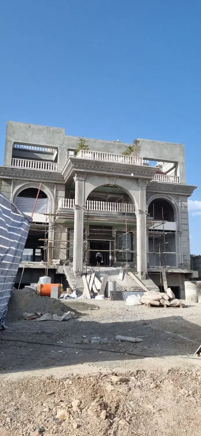 تهاتر مصالح خاکی ساختمان/بتن/اسکلت/پنجره upvc|مشارکت در ساخت املاک|هشتگرد, فاز ۲ مهستان|دیوار