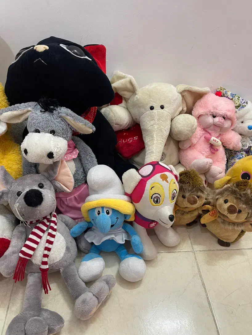 عروسک های پولیشی خارجی|اسباب‌بازی بچه|کیش, |دیوار