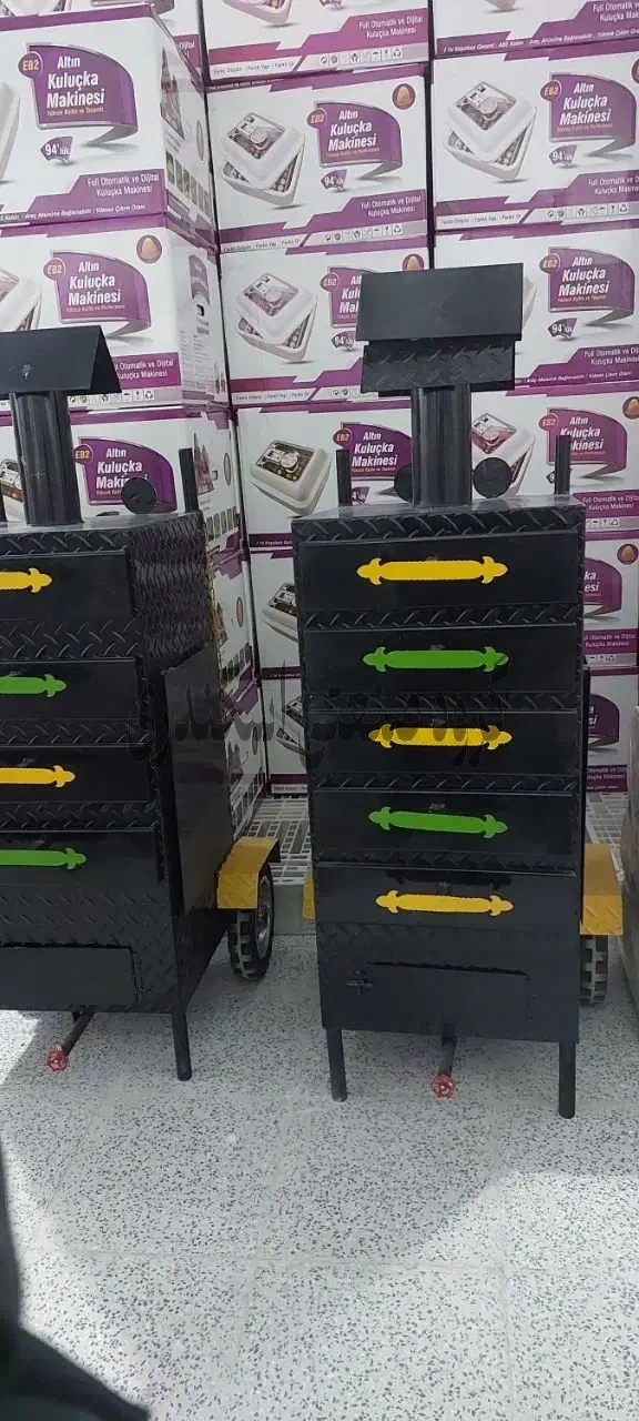 دستگاه تنور بلال تنوری سیار سیب زمینی کبابی 5 کشو|اجاق گاز و لوازم برقی پختوپز|قزوین, |دیوار