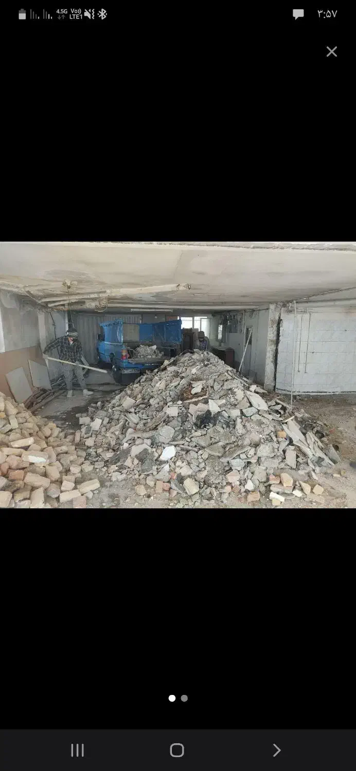 حمل نخاله و مصالح با نیسان و بابکت در تهران|خدمات حمل و نقل|تهران, فرمانیه|دیوار