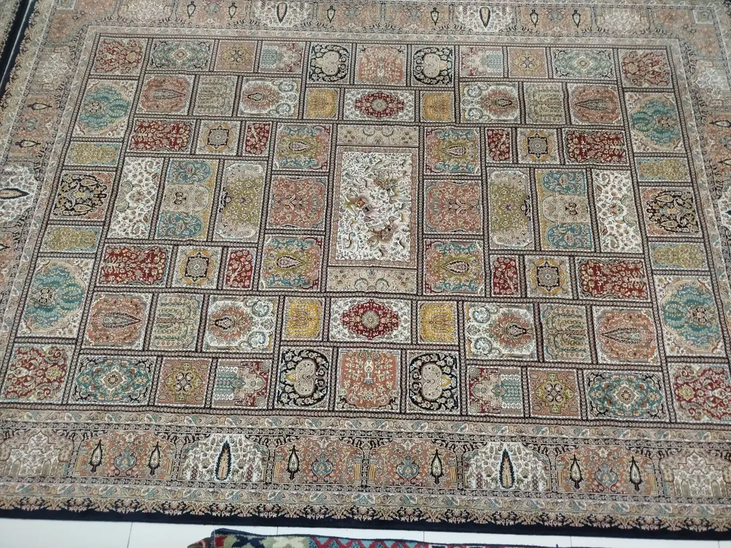 1تخته فرش 9متری|فرش|گرمدره, |دیوار