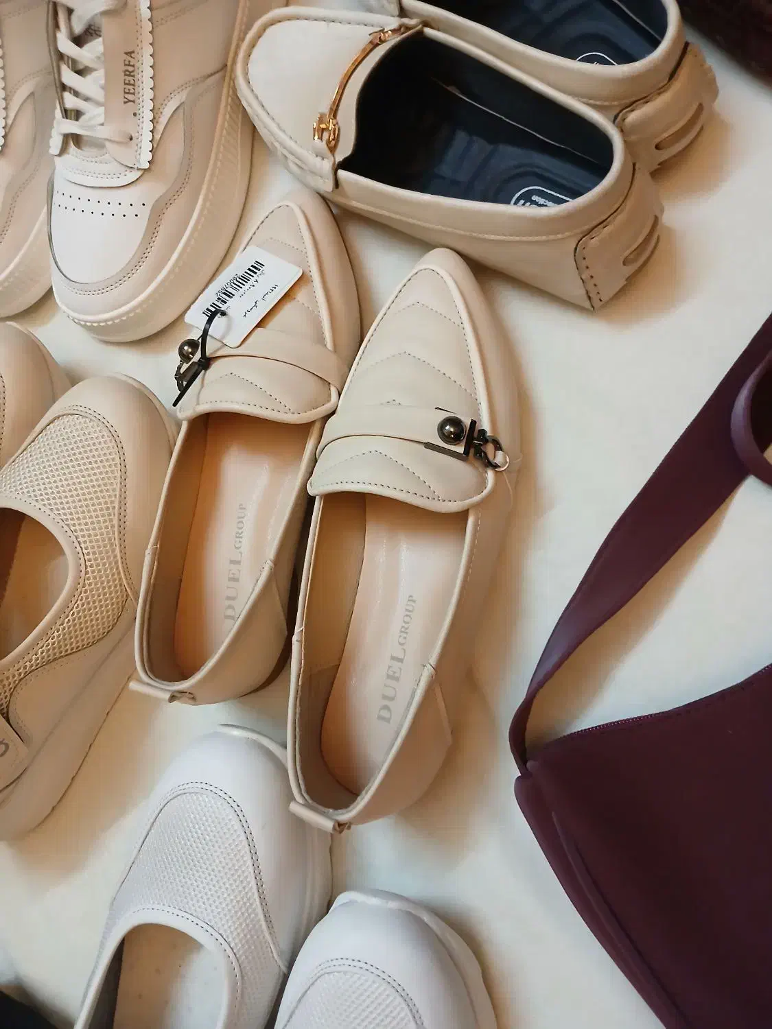 کیف کفش کتونی کالج طبی راحتی چرم سایز۳۷،۳۸،۳۹،۴۰نو|کیف، کفش، کمربند|تهران, تسلیحات|دیوار